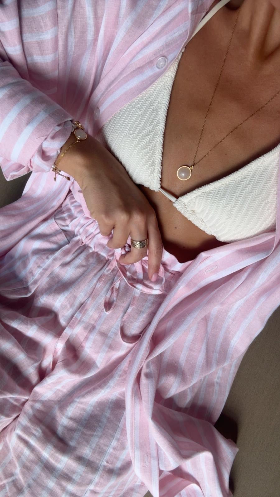 PINK LINEN SET 2
