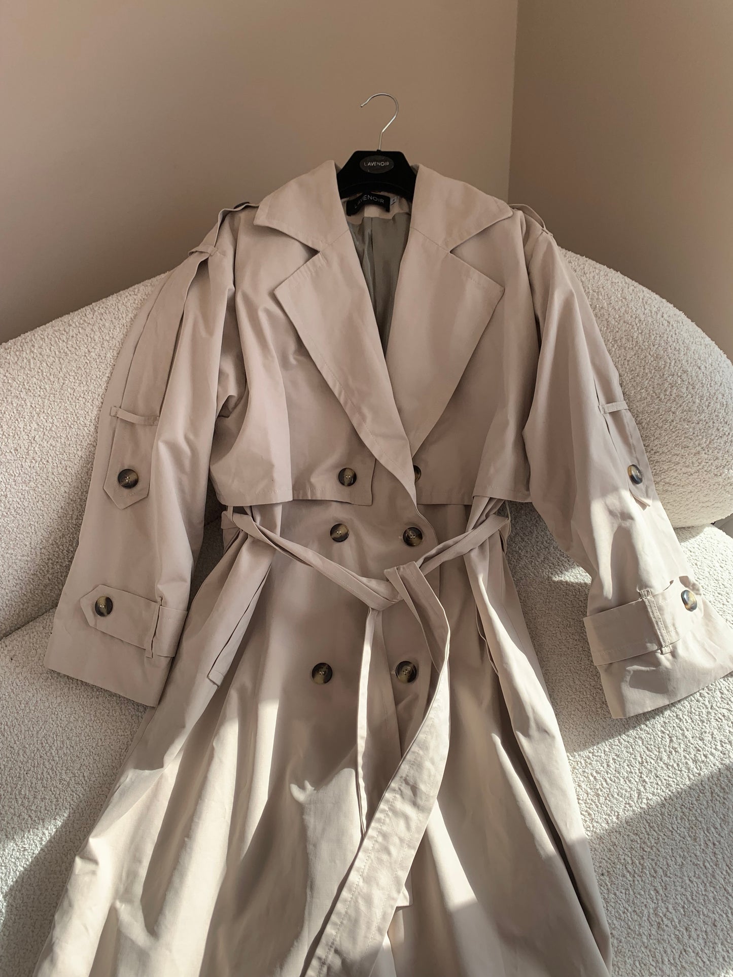 LYOCELL TRENCH BEIGE