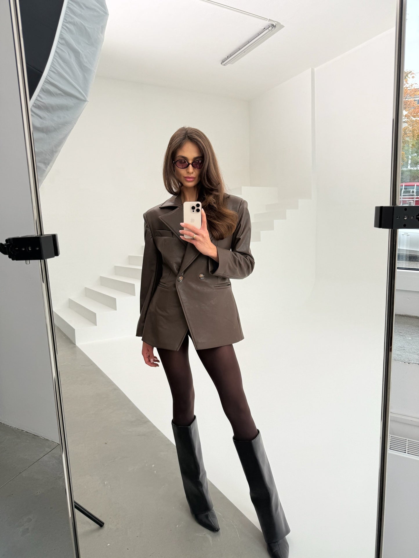 FAUX LEATHER JACKET 1