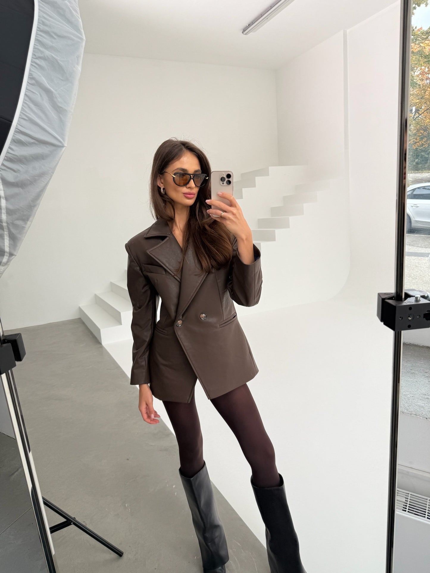 FAUX LEATHER JACKET 1