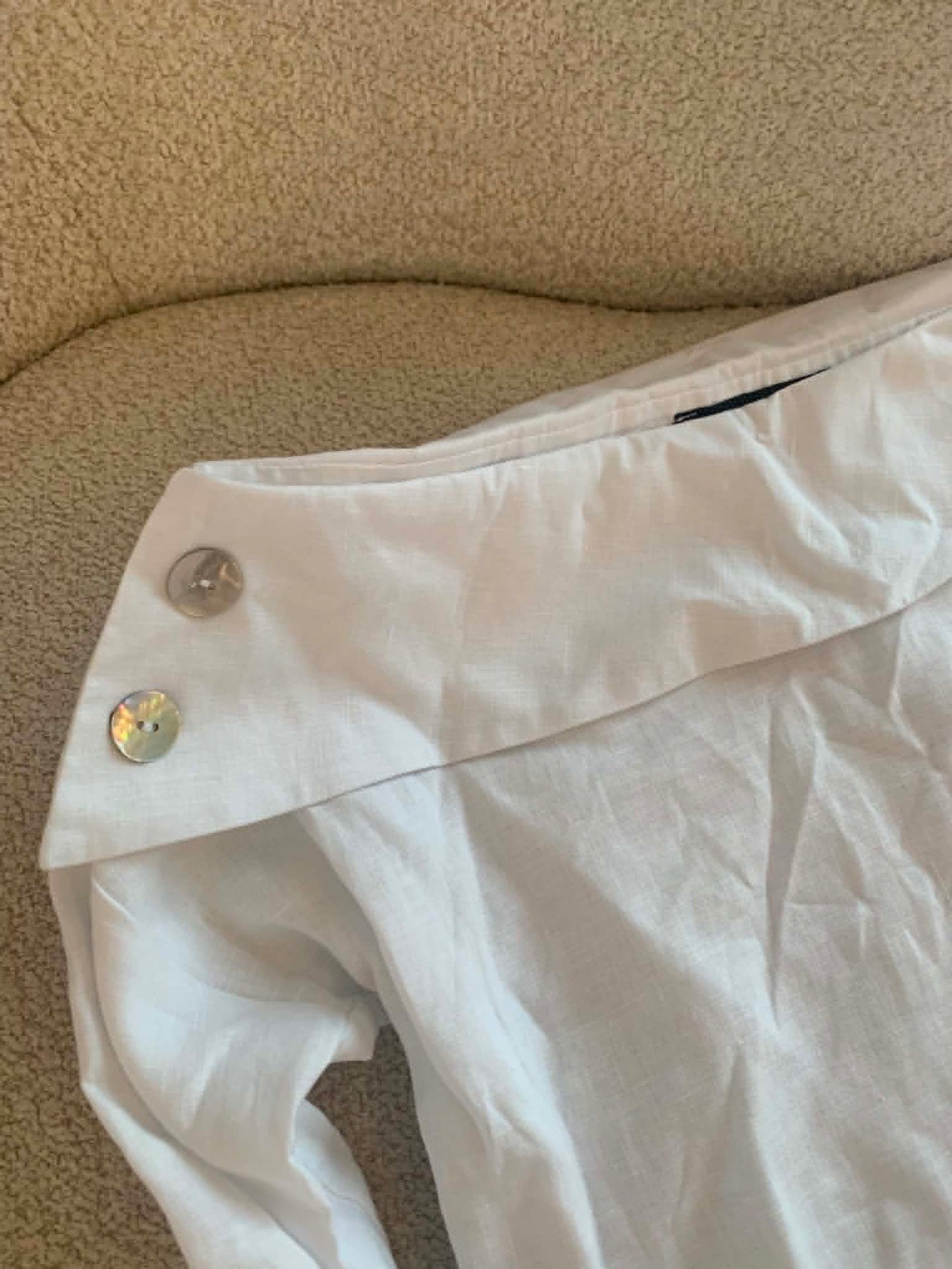 100% LINEN BLOUSE