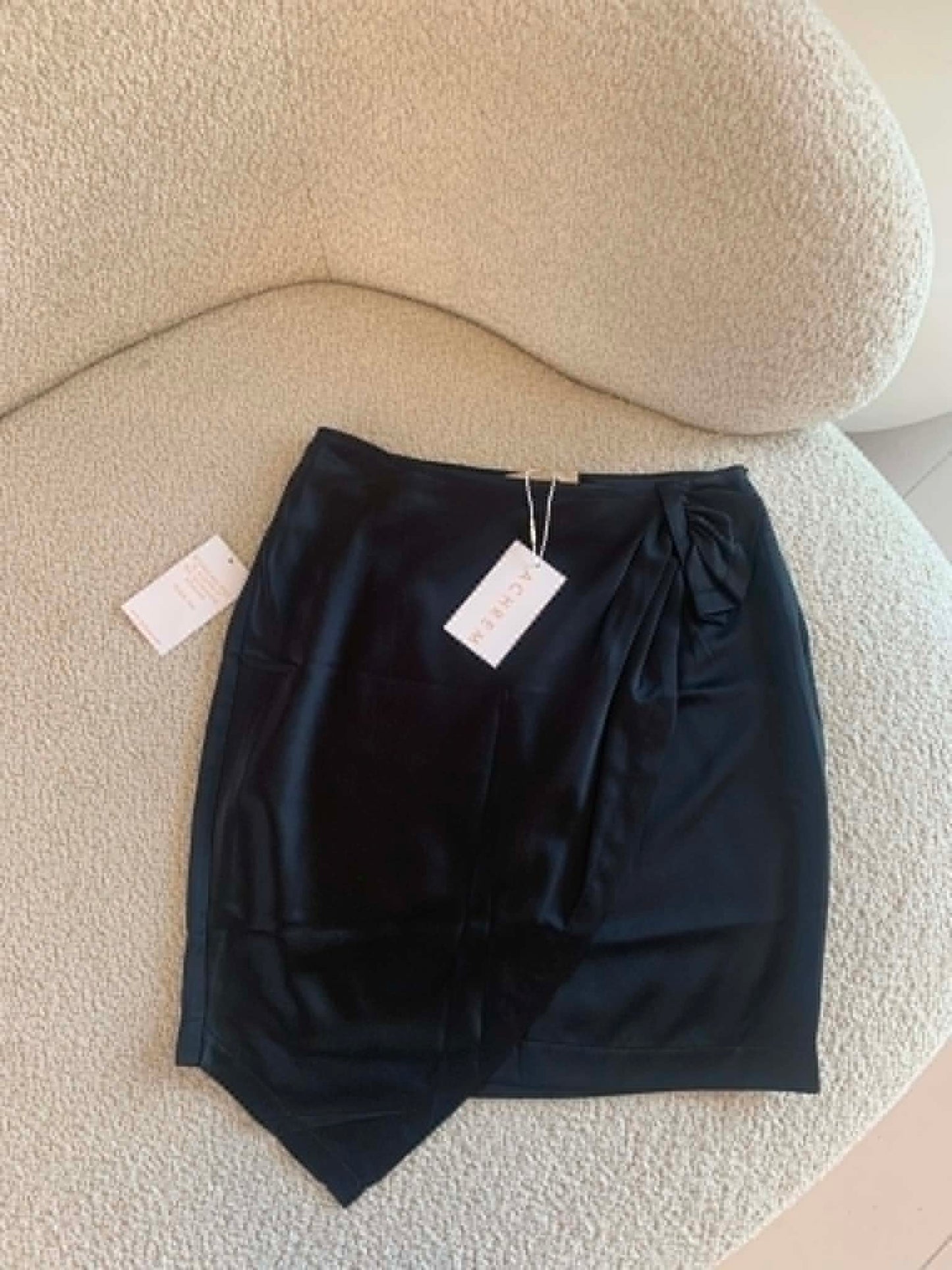 SATIN SKIRT COTTON
