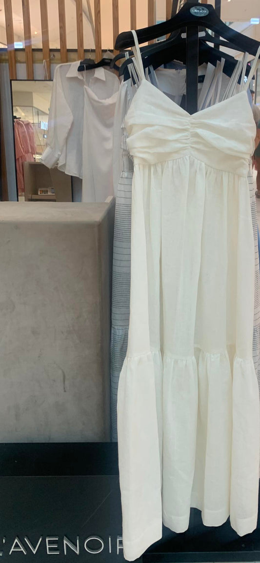 LINEN MAXI DRESS