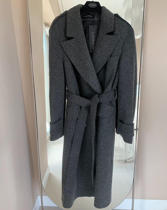 WEŁNIANY PŁASZCZ CARMEN 100% wełna