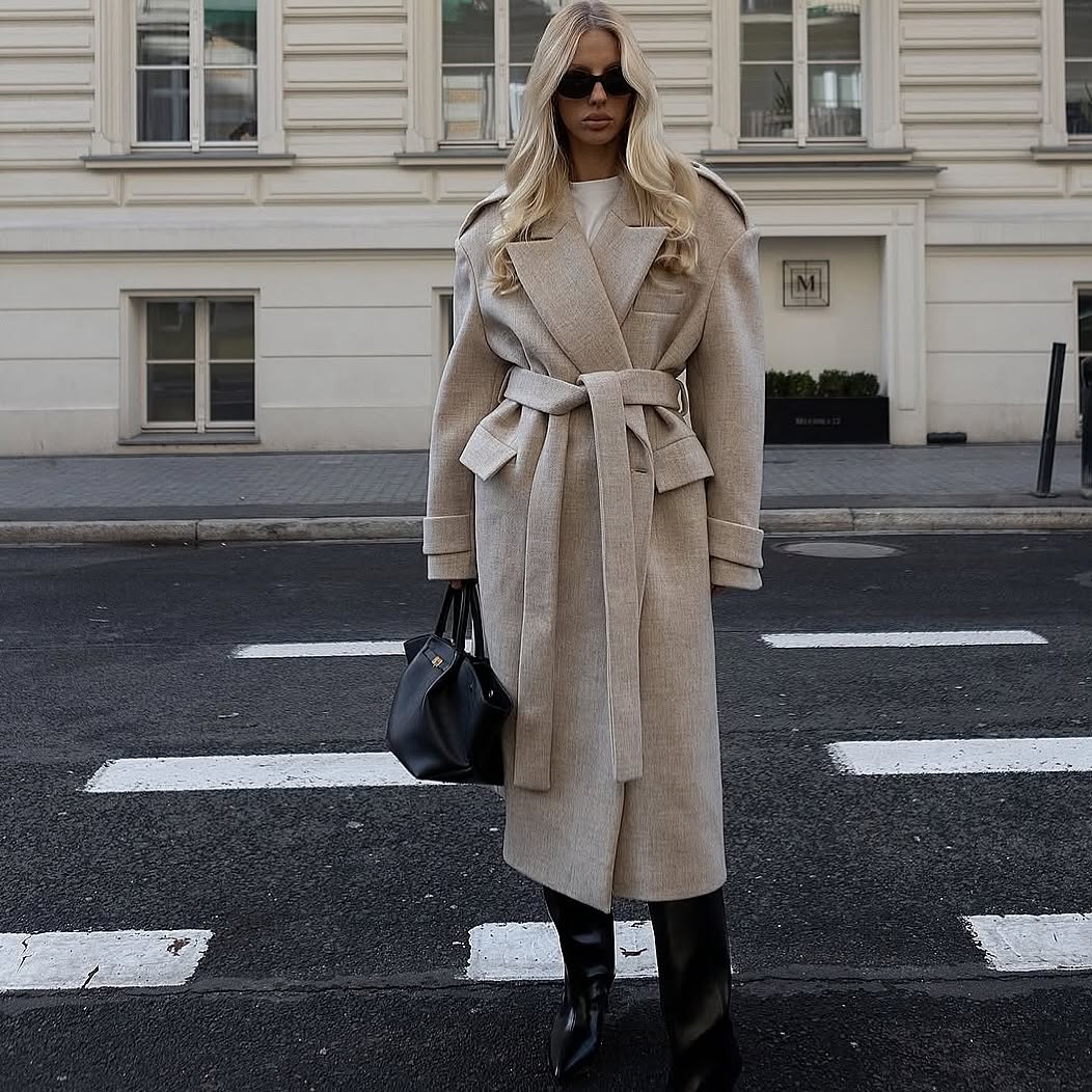 WOOL BEIGE COAT