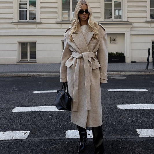 WOOL BEIGE COAT