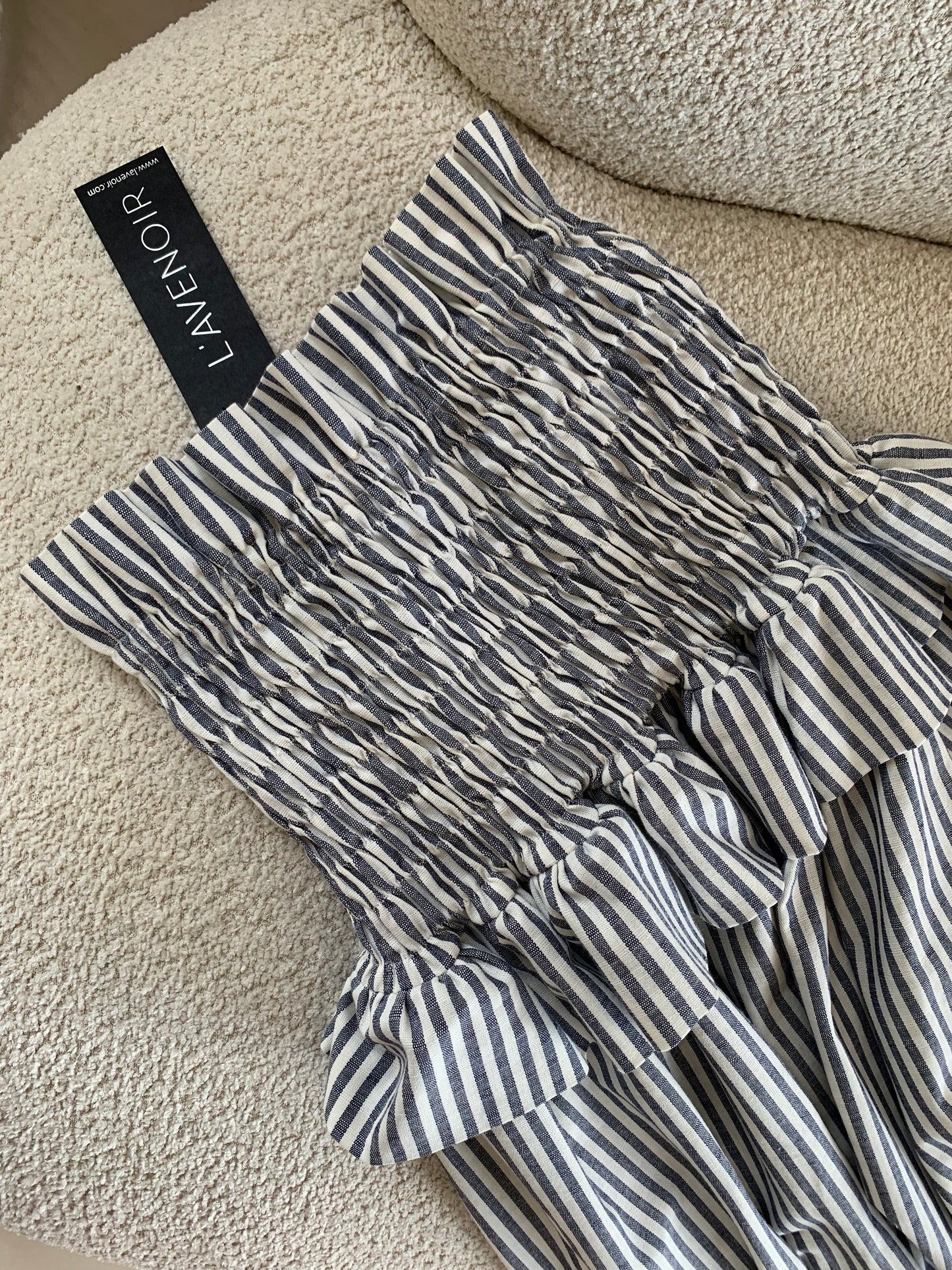 STRIPE SAMANTHA LINEN