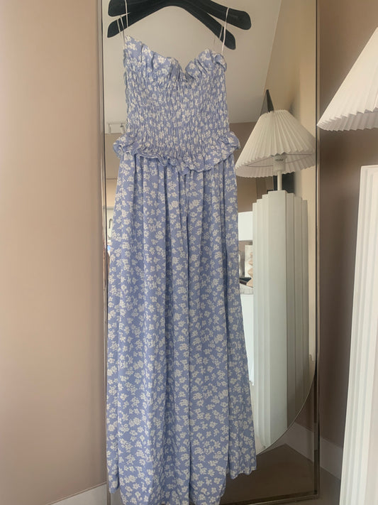 BLUE FLOWER DRESS
