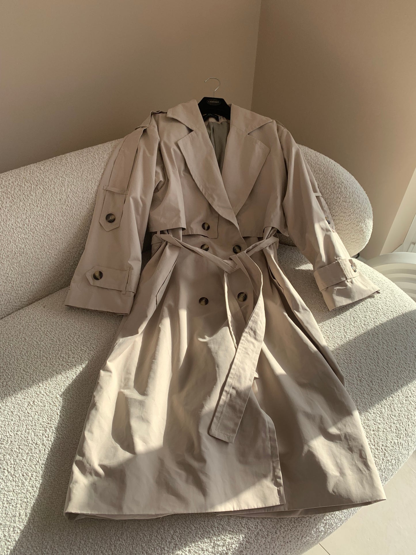 LYOCELL TRENCH BEIGE