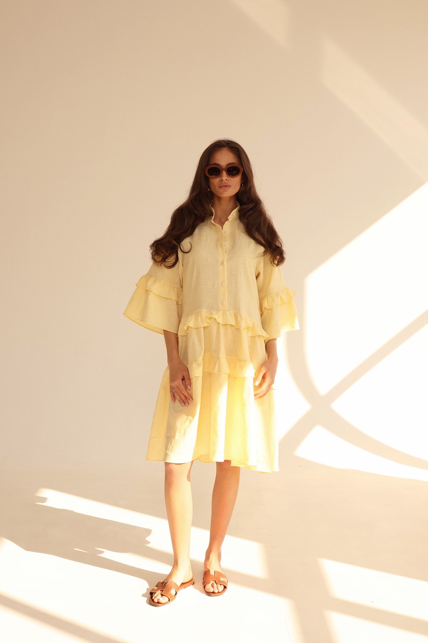 100% LINEN DRESS