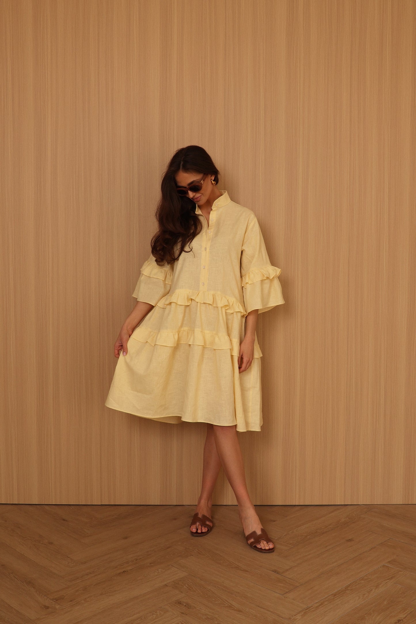 100% LINEN DRESS