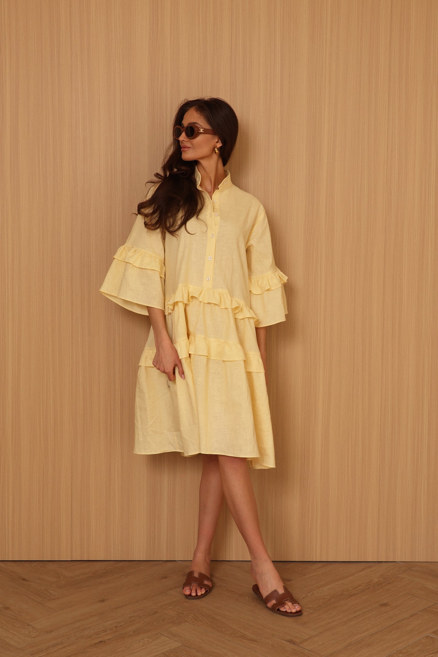 100% LINEN DRESS