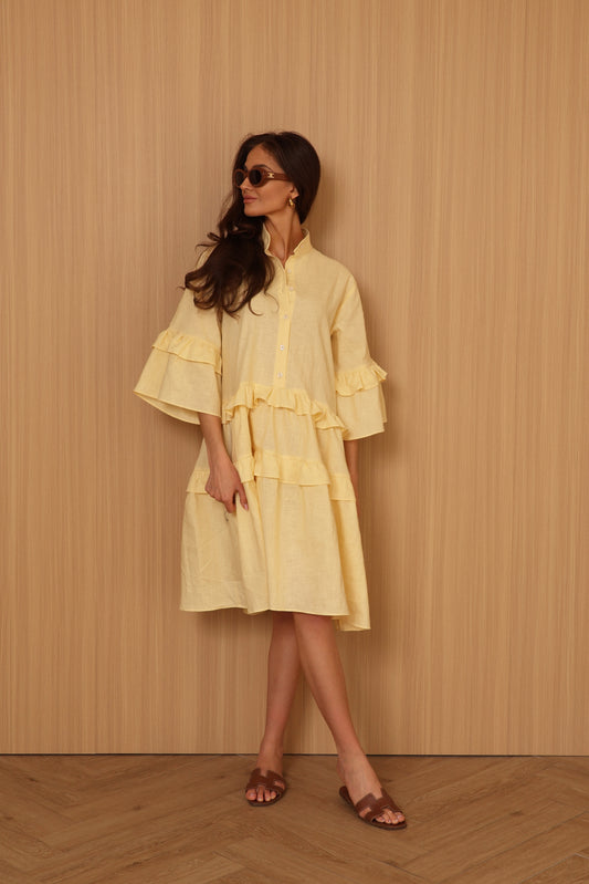 100% LINEN DRESS