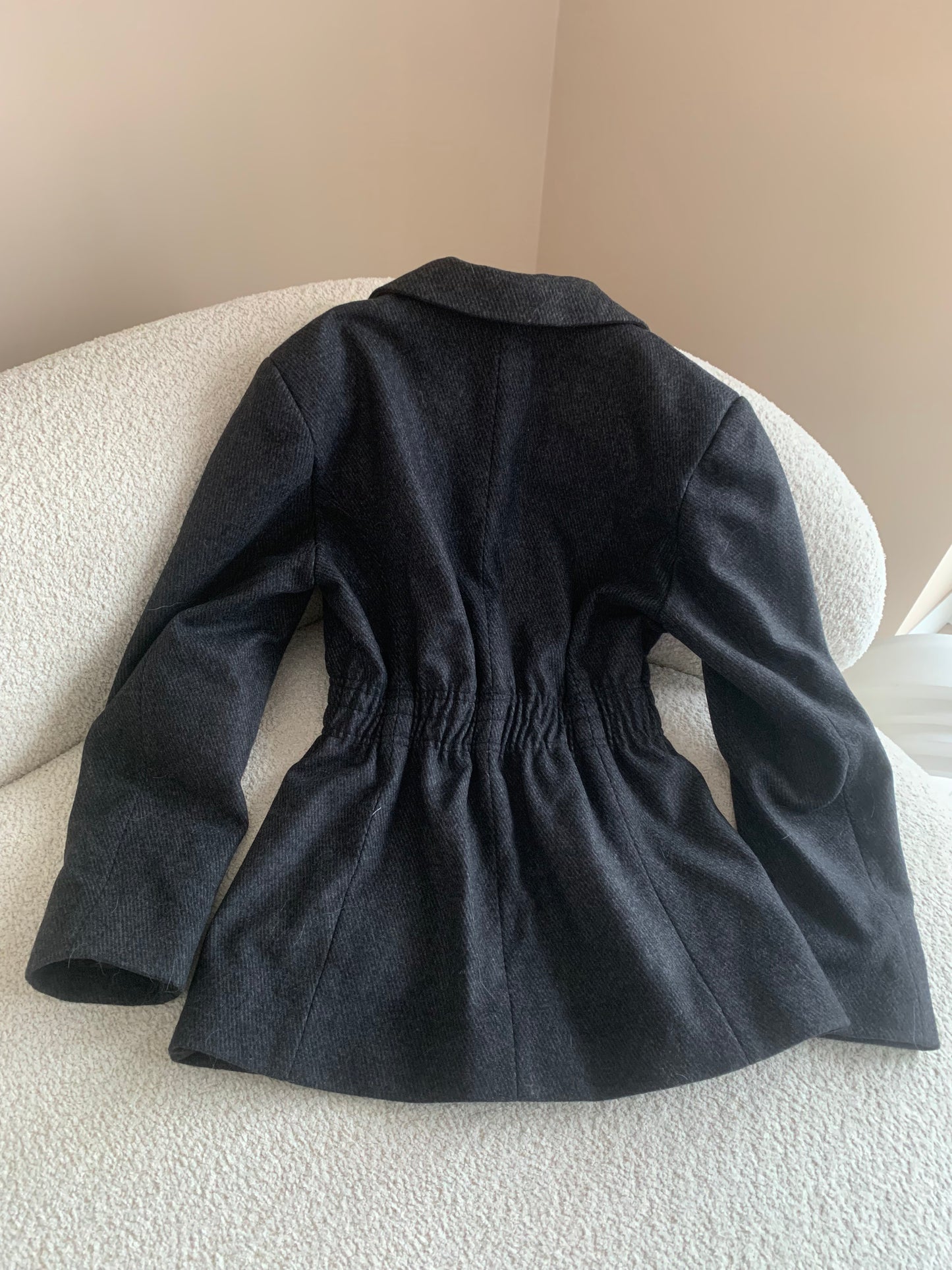 Marynarka w jodełkę z kaszmirem