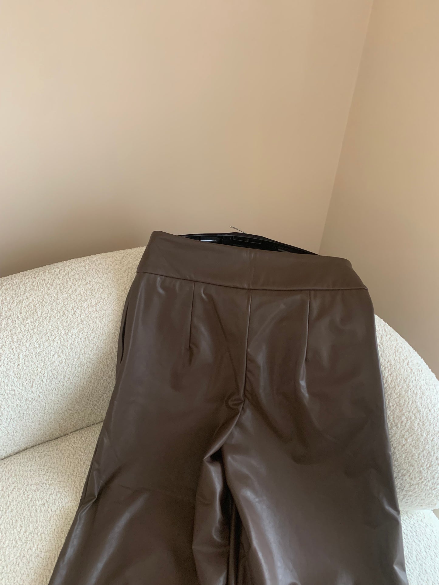 spodnie FAUX LEATHER