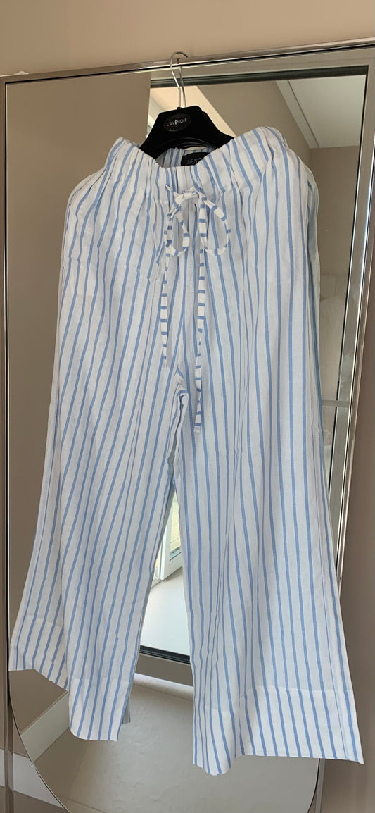 LINEN PANTS STRIPE 1