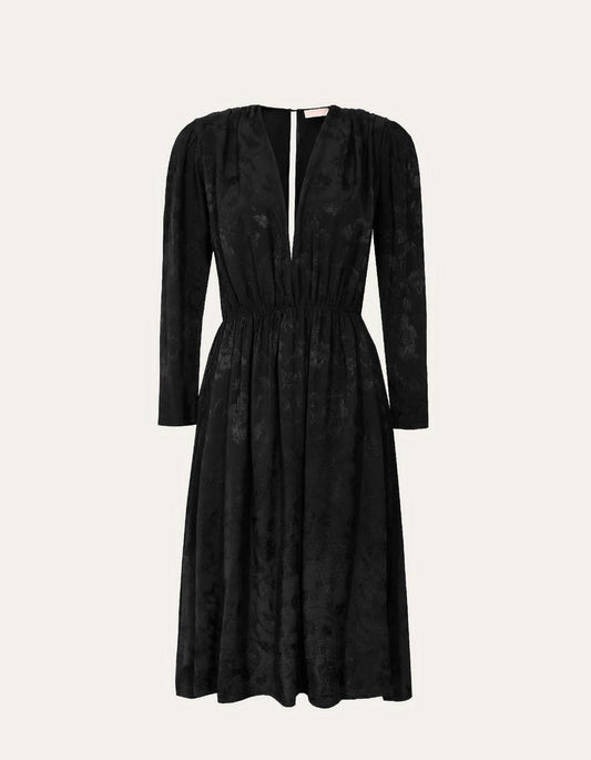 JACQARD LONG DRESS