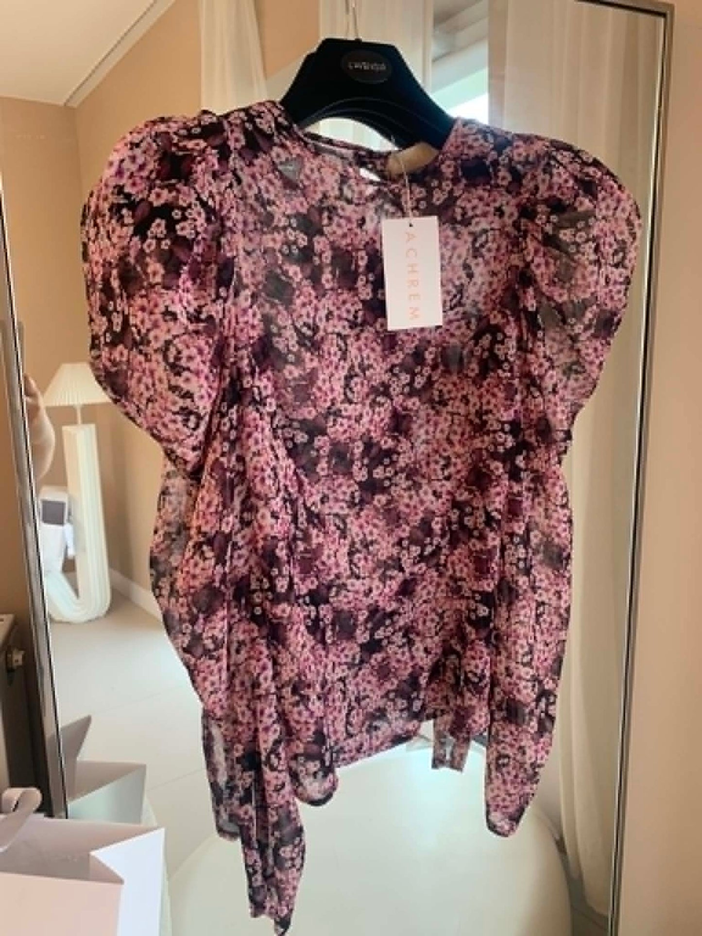 FLOWER PRINT BLOUSE