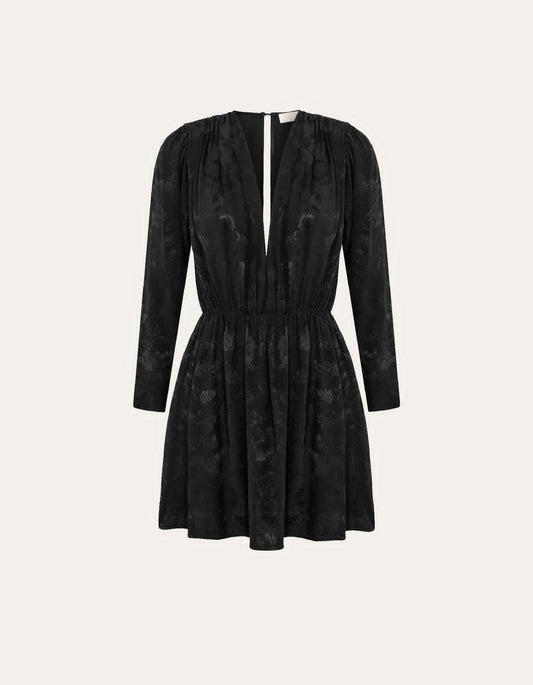 JACQUARD SHORT DRESS